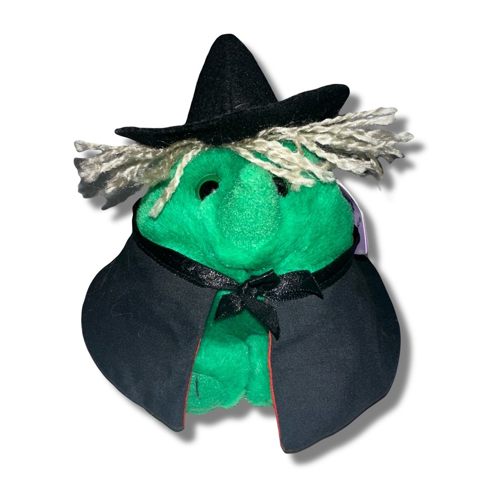 Vintage 90s “Hazel” Witch Puffkins Plushie